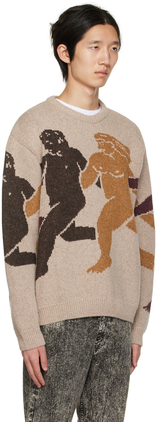 Carne Bollente Beige In-Depends Day Sweater