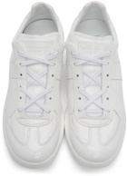 Maison Margiela White Replica Low Sneakers