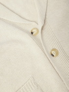 De Petrillo - Merino Wool and Cashmere-Blend Cardigan - Gray