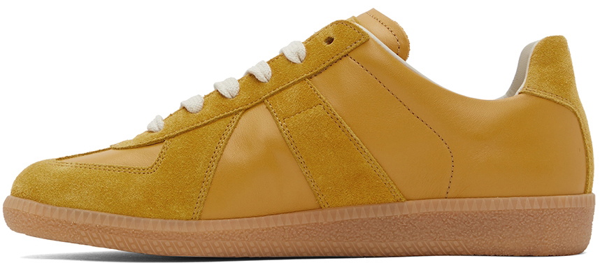 Maison Margiela Yellow Replica Nappa Sneakers Maison Margiela