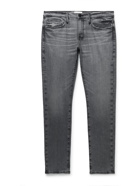 FRAME - L'Homme Skinny-Fit Organic Stretch-Denim Jeans - Gray
