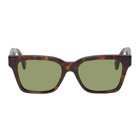 Super Tortoiseshell and Green America Sunglasses