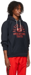 Denim Tears Navy Champion Edition Cotton Hoodie