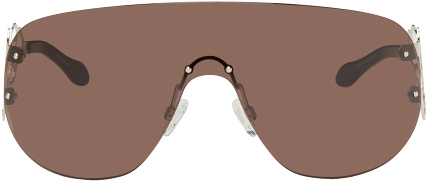 VAILLANT Silver & Brown TD Kent Edition Piscine Sunglasses