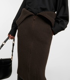 Tod's - Wool and cashmere skirt