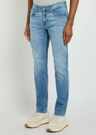 7 For All Mankind Slimmy Tapered Luxe Performance Jeans Light Blue