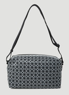 Bao Bao Issey Miyake - Saddle Crossbody Bag in Grey