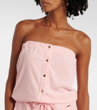 Melissa Odabash Venus cotton-blend jumpsuit