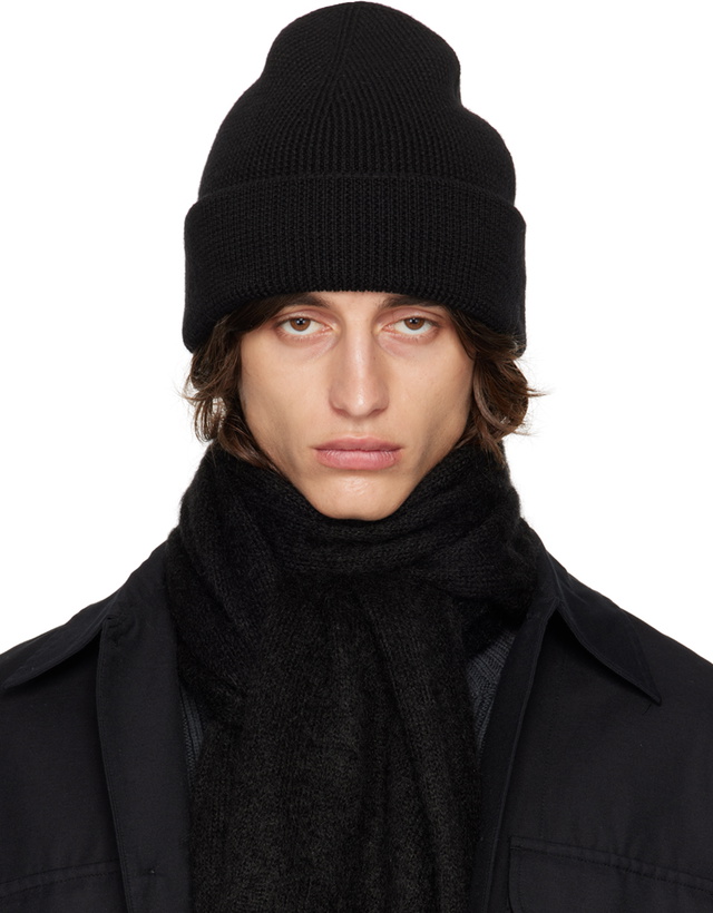 Photo: OUR LEGACY Black Rustic Merino Beanie