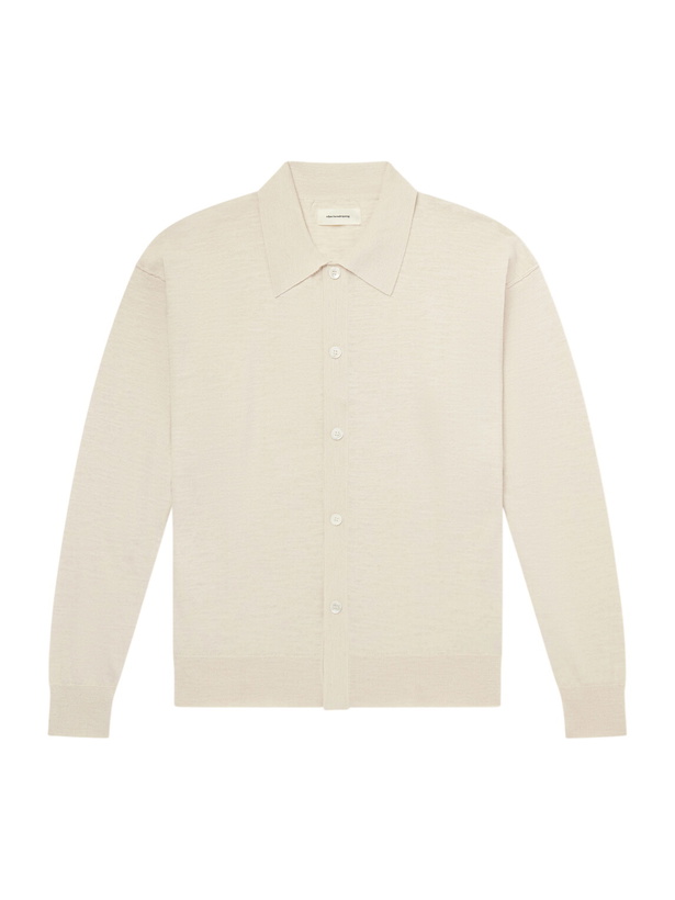 Photo: mfpen - Formal Cotton and Linen-Blend Cardigan - Neutrals