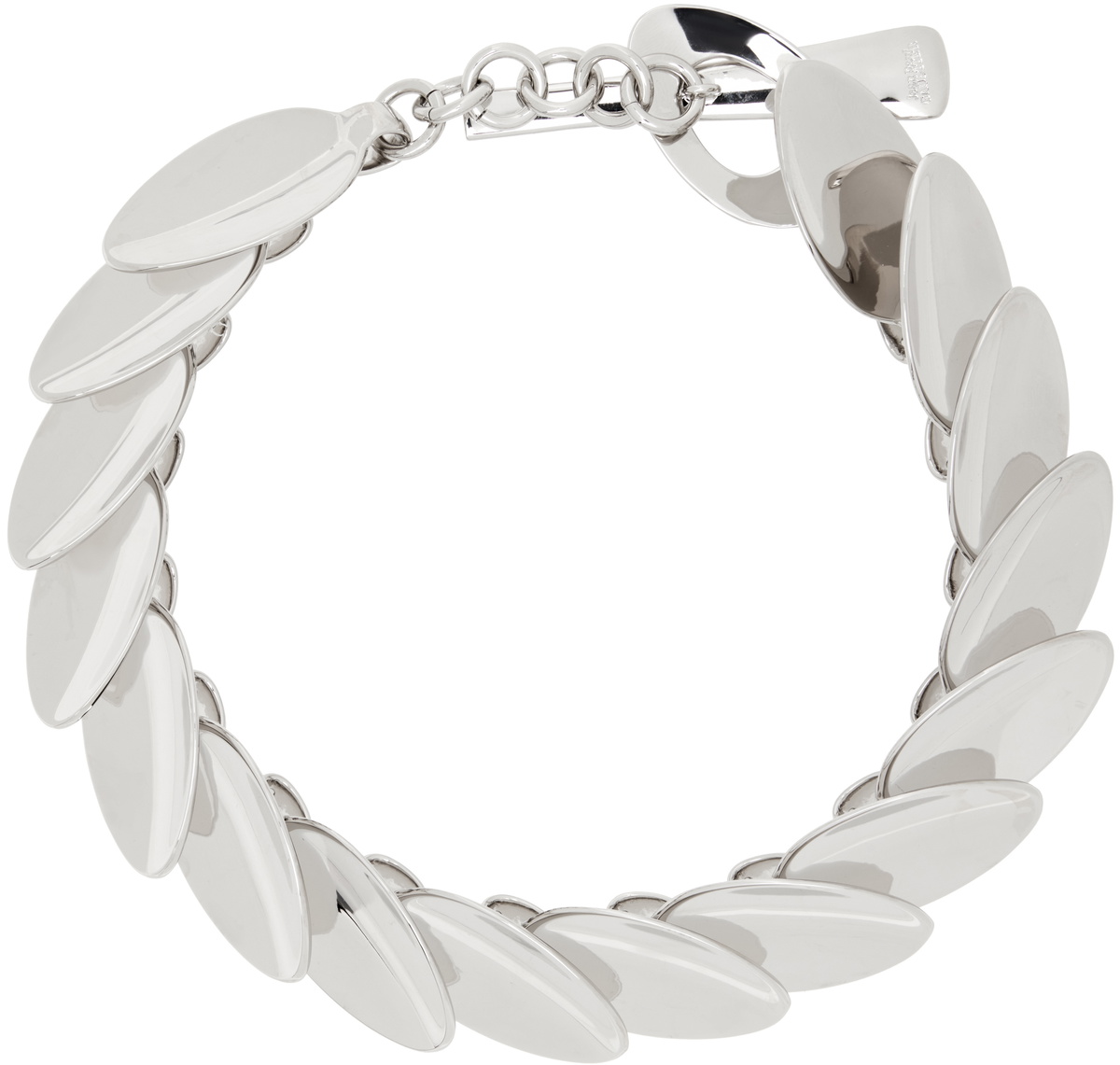 Jean Paul Gaultier Silver All Around Piercing Necklace Jean