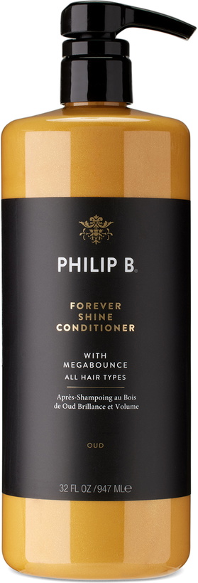 Photo: Philip B Forever Shine Conditioner, 947 mL