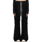 Rick Owens Black Tower Cargobelas Trousers