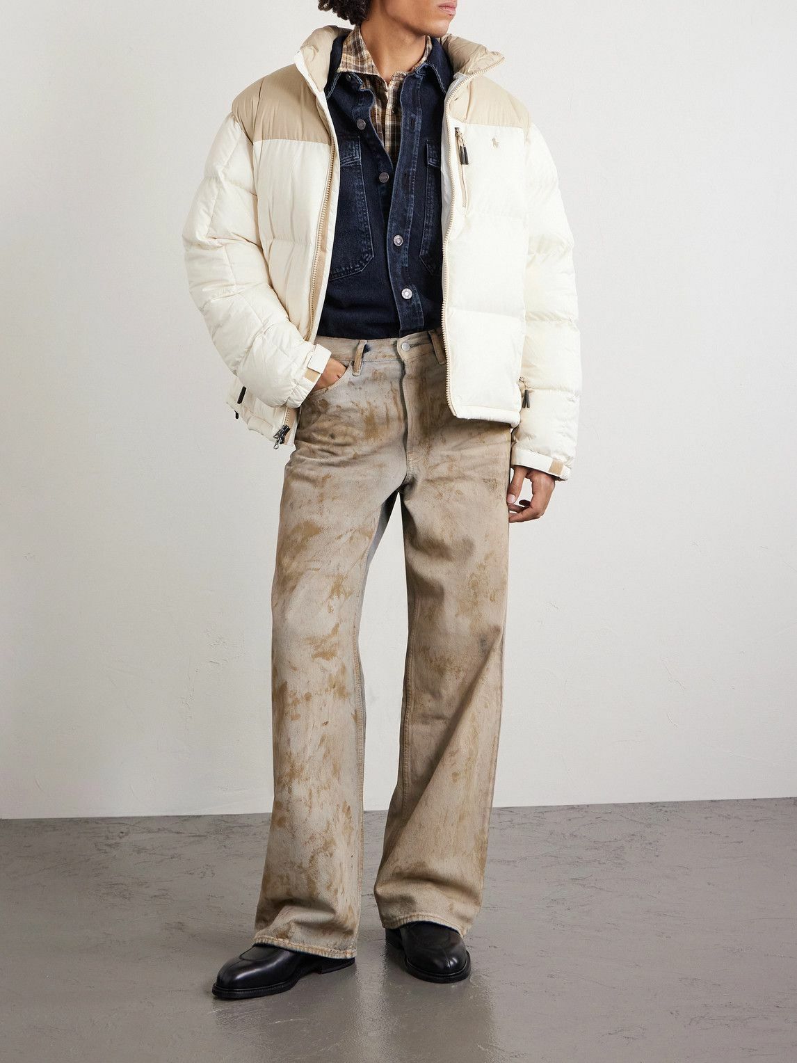 Polo Ralph Lauren - Gorham Oversized Quilted Recycled-Ripstop Down Jacket - Neutrals