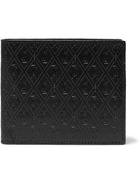 SAINT LAURENT - East/West Logo-Debossed Leather Billfold Wallet - Black