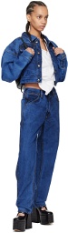 Vivienne Westwood Blue Five-Pocket Jeans