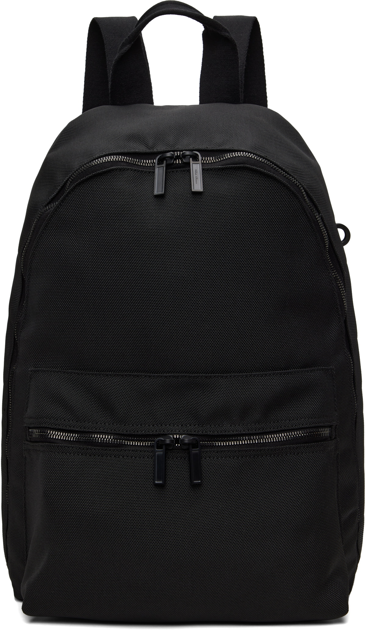 Rick Owens Black Hollywood Heavy Cordura Backpack