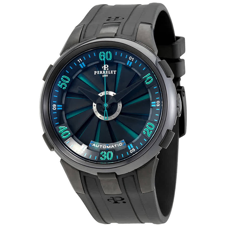 Photo: Perrelet Turbine XL Automatic Black Dial Mens Watch A1051/3