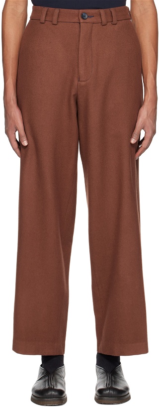 Photo: ABAGA VELLI Brown Wide Trousers
