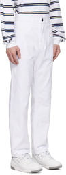 Uniform Bridge Off-White Fatigue Trousers