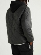 nanamica - Reversible Quilted Ripstop and Shell Down Jacket - Black