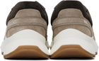 Bally Brown Outline Sneakers