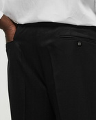 Officine Générale Drew Pants Itl Worsted Wool Black - Mens - Casual Pants