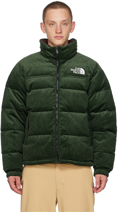 Photo: The North Face Green Reversible '92 Nuptse Down Jacket