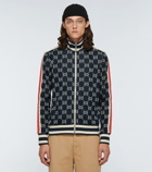 Gucci - GG jacquard zipped jacket