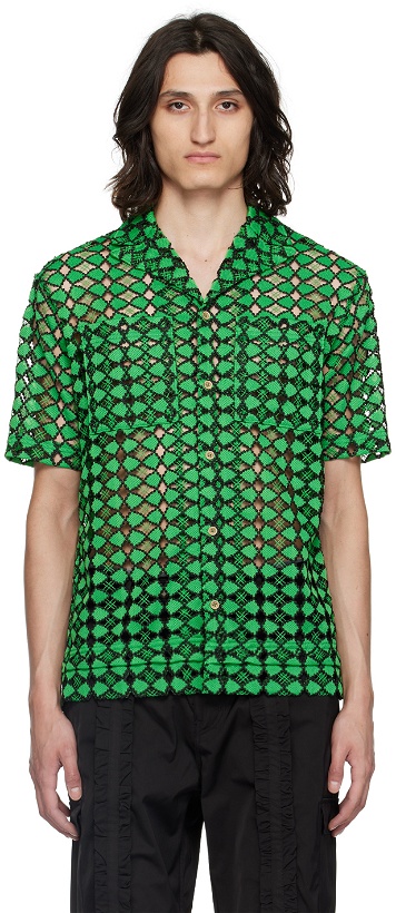 Photo: Andersson Bell Green & Black Letto Shirt