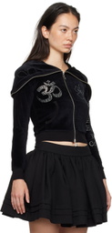Ashley Williams Black 'La Track' Hoodie