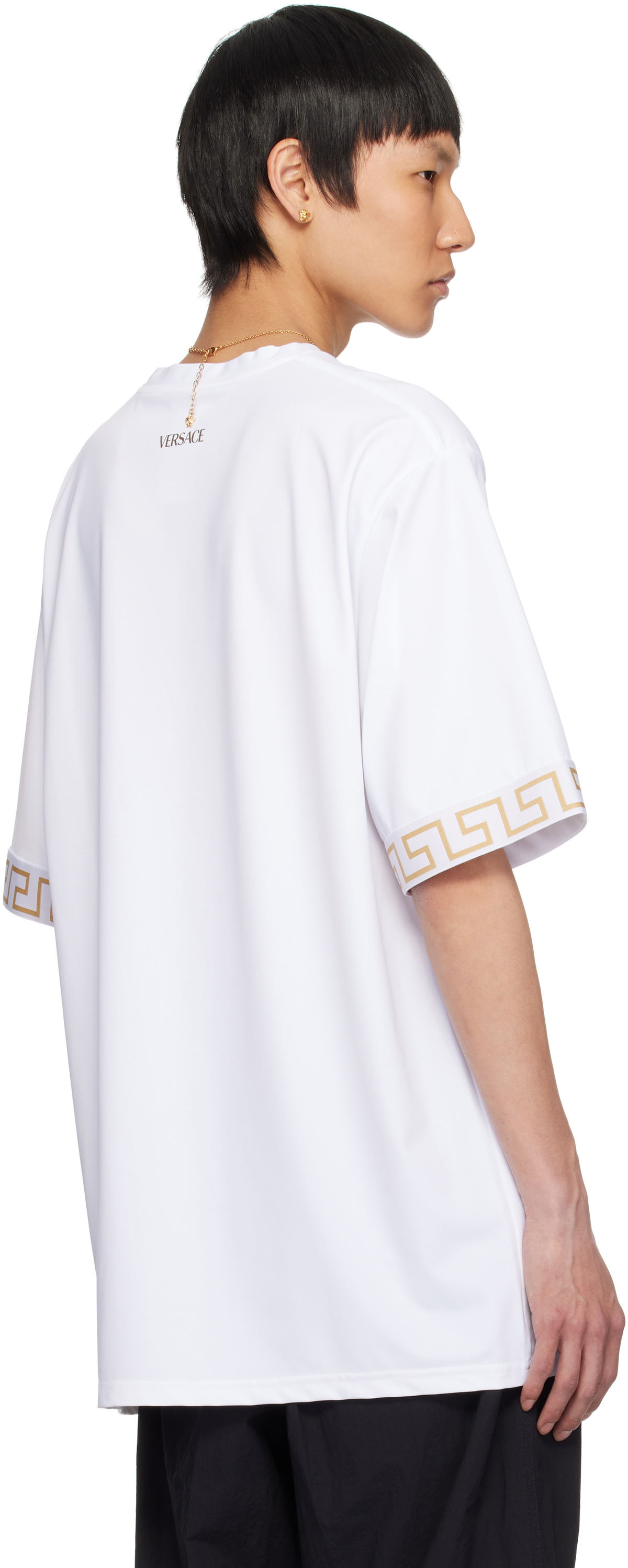 Versace Underwear White Swim T-shirt