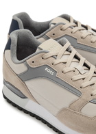 Boss Parkour L Runner Panelled Mesh Sneakers Beige