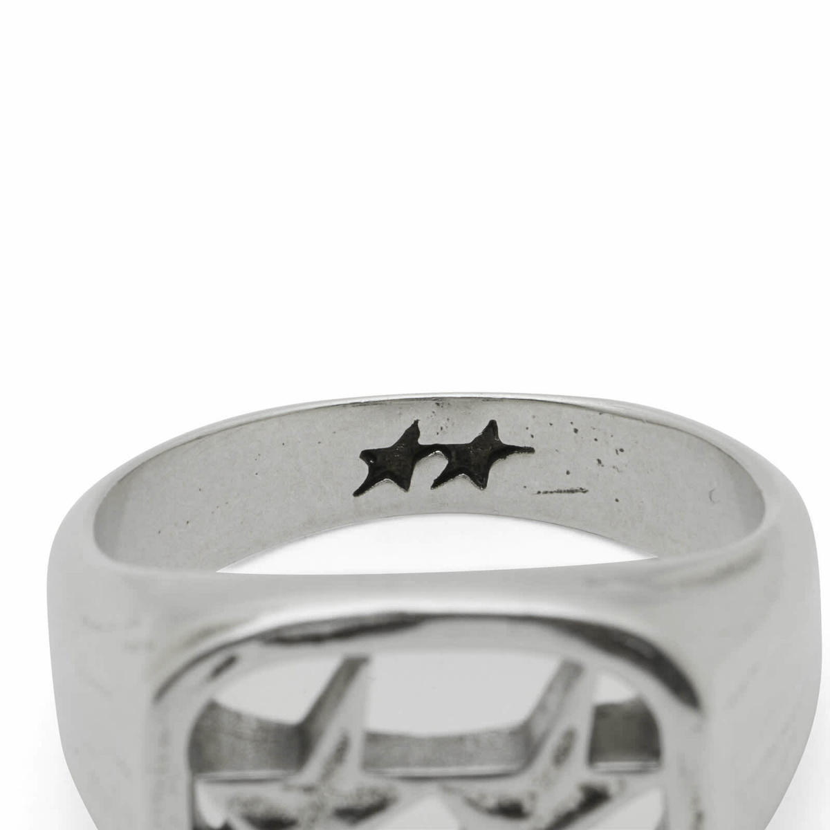 TwoJeys Framed Ring in Silver
