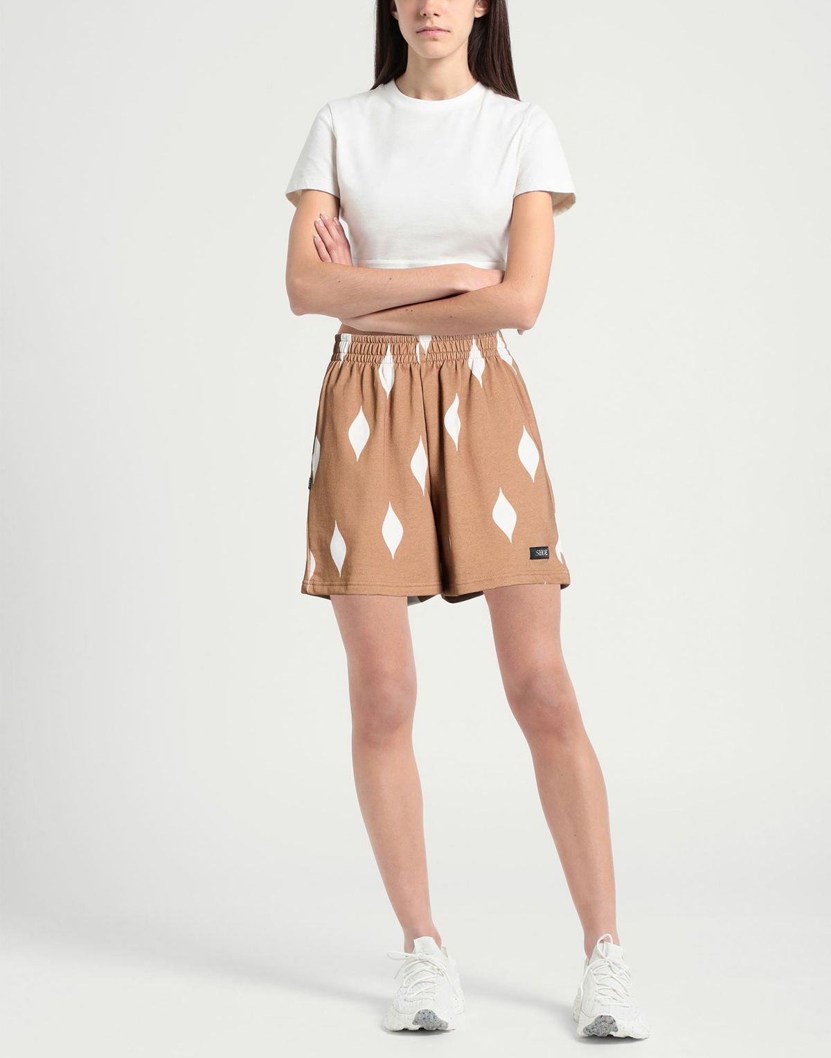 Shoe Womens Shorts & Bermuda Shorts Camel