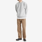 Róhe Men's Logo Sweatshirt in Mid Grey Melange