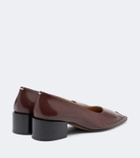 Maison Margiela Piped leather pumps