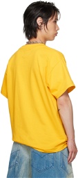 LU'U DAN Yellow CLOT Edition Oversized Concert T-Shirt