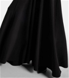Norma Kamali Grace high-rise jersey maxi skirt