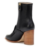 Loewe Leather loafer ankle boots
