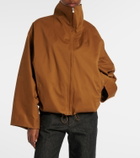 Nour Hammour Francois cotton-blend jacket
