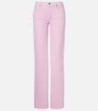Gucci GG jacquard straight jeans