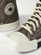Rick Owens - Converse DRKSHDW TURBODRK Chuck 70 Canvas High-Top Sneakers - Gray