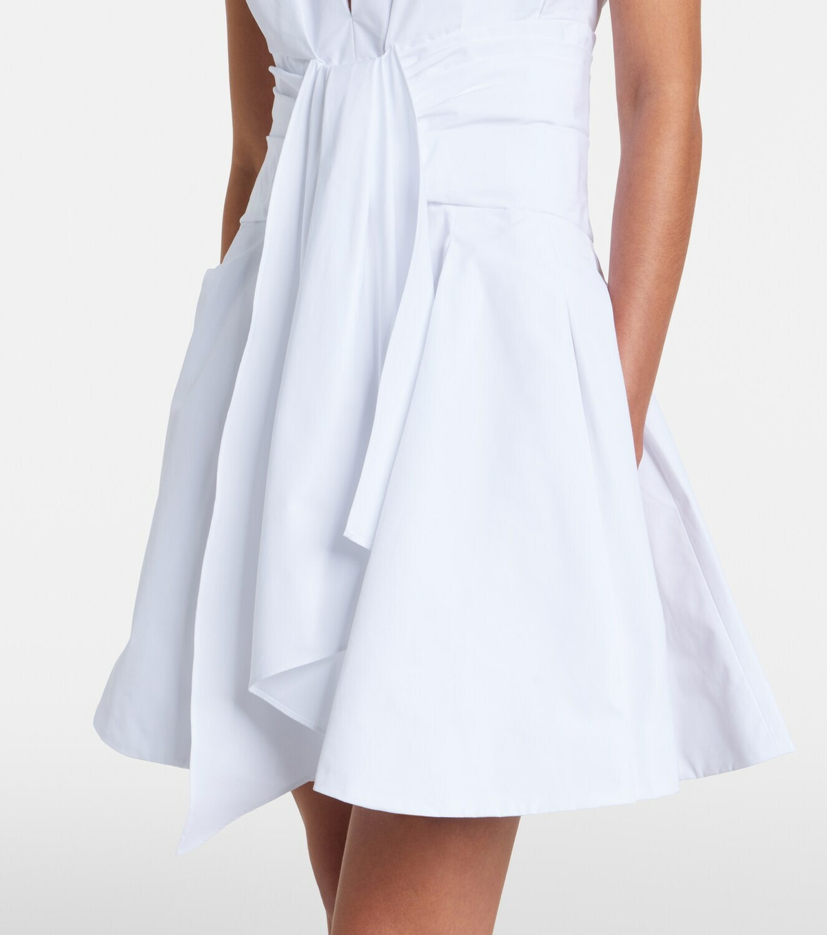 Balmain Cotton poplin shirt dress