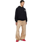 Off-White Black Small Arrow Skate Hoodie