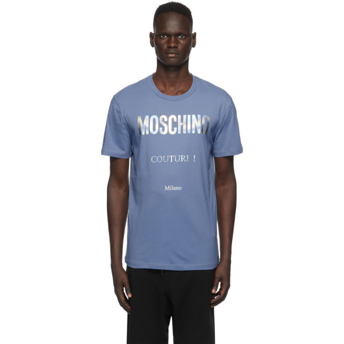 Photo: Moschino Blue Couture T-Shirt