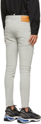 Dsquared2 Grey Trash Super Jeans