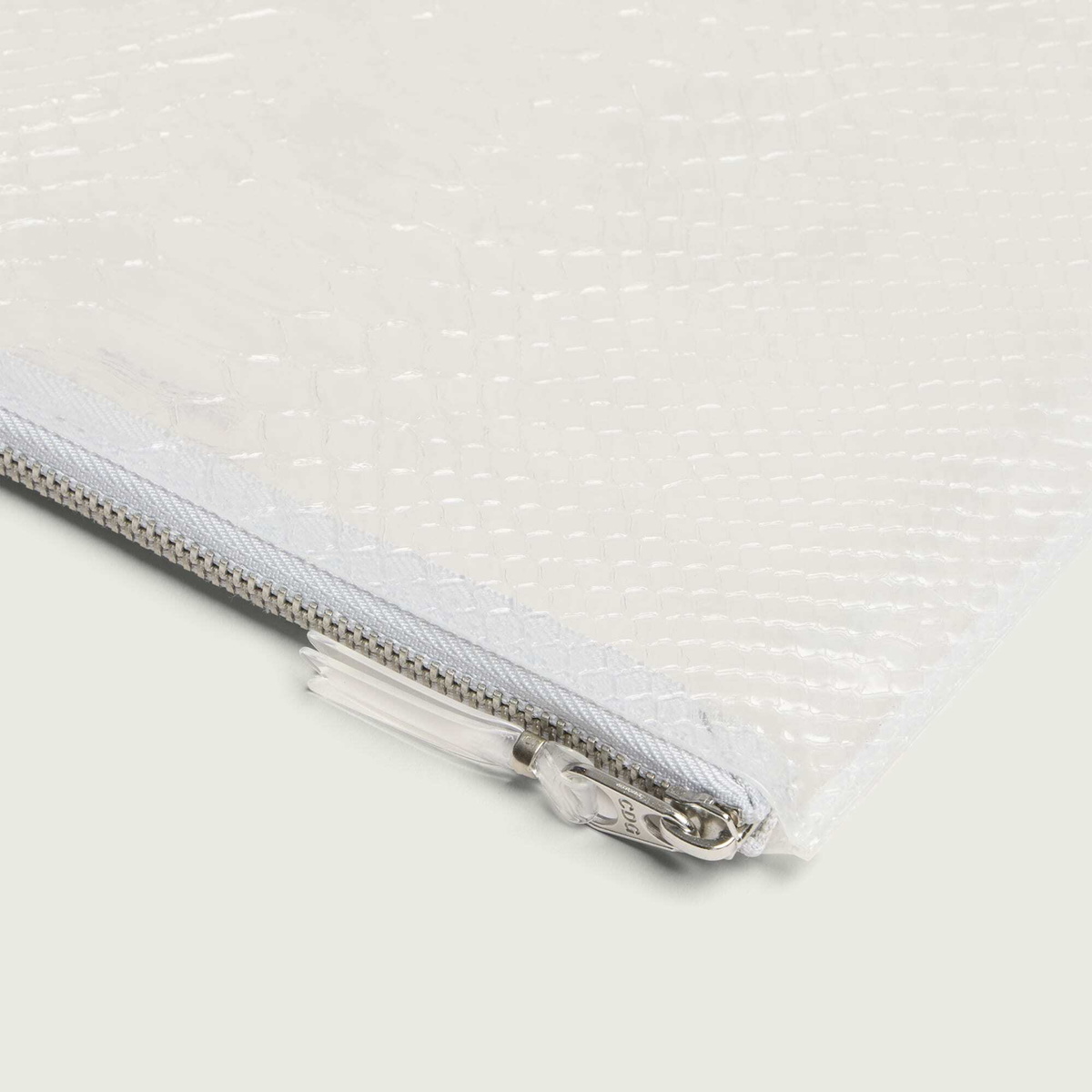 Comme des Garçons Wallet SA5100ST Wallet in Snake Transparent