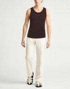 Fendi Mens Tank top Dark in Brown