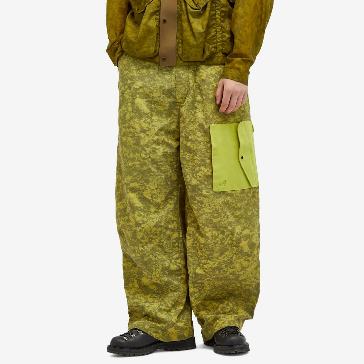 Ten C Men's x Awake Sky Pant in Yellow
